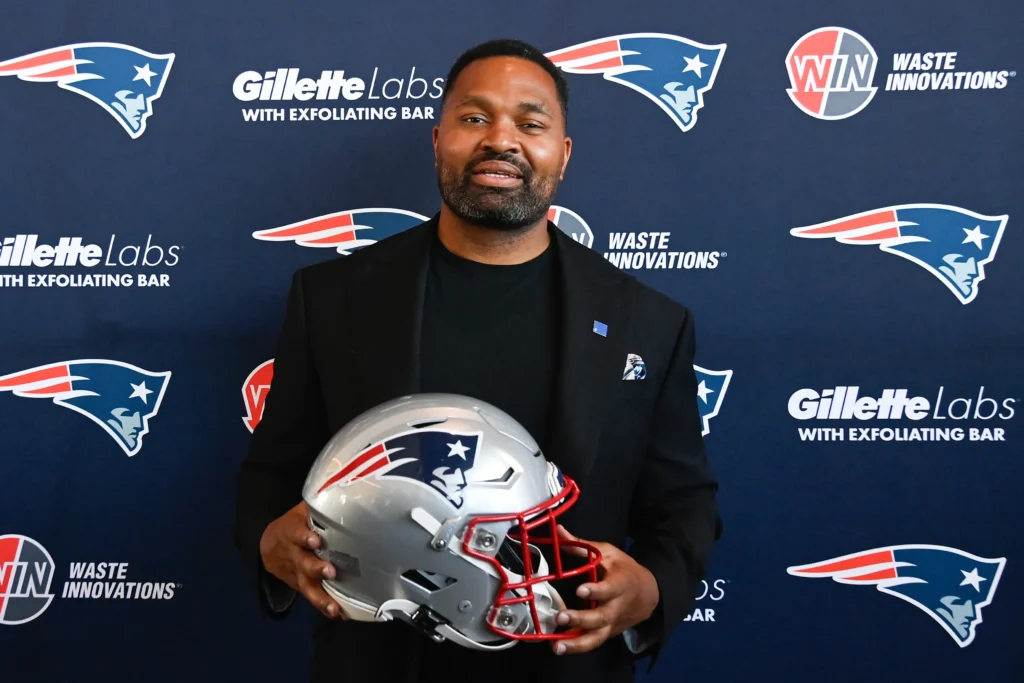 NFL-New-England-Patriots-Head-Coach-Jerod-Mayo-Press-Conference-22313468